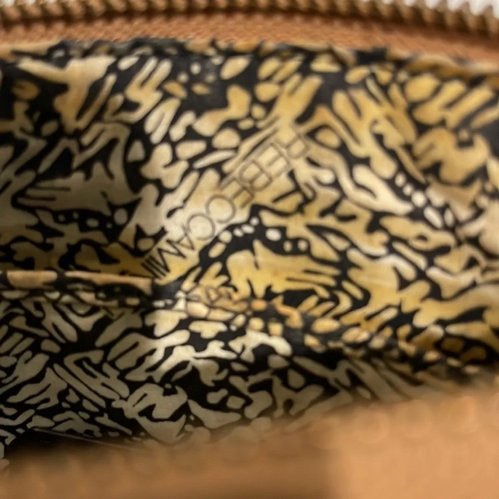Rebecca Minkoff tan leather crossbody bag small